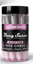 BLAZY SUSAN ULTRA THIN SHORTYS 53MM RICE CONES | 50 CT