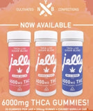 NYB JELLY GUMMIES THC-A LIVE SUGAR BLEND 6000MG SINGLE JAR