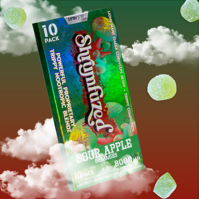 SHRUMFUZED BY DAZED MUSHROOM GUMMIES AND CHOCOLATES | 8000MG