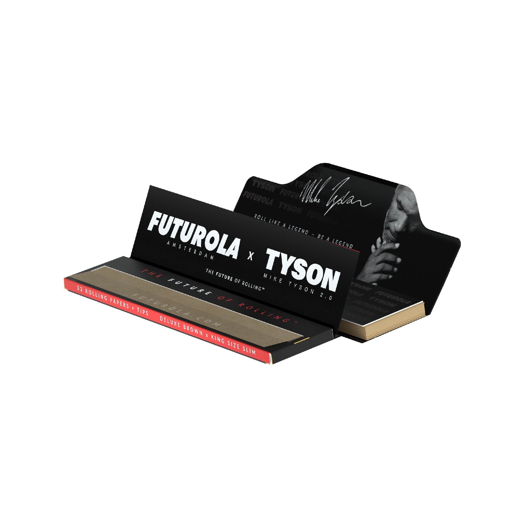 TYSON X FUTUROLA ROLLING PAPERS + TIPS