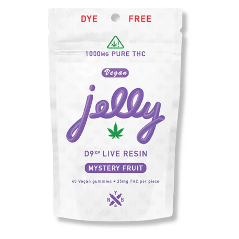NYB JELLY D9 LIVE RESIN GUMMIES 1000MG | 40 CT