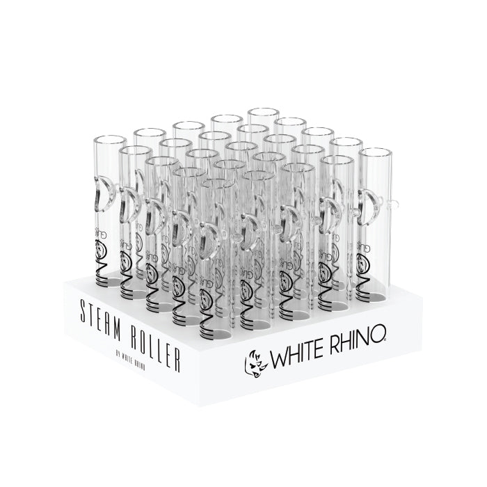 WHITE RHINO STEAM ROLLER | 25CT