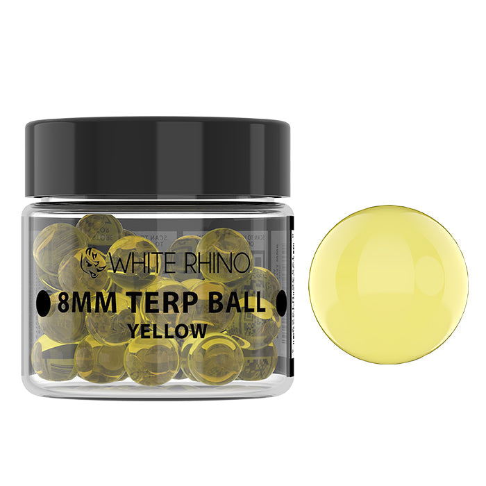 WHITE RHINO TERP BALL | 8MM | 50CT