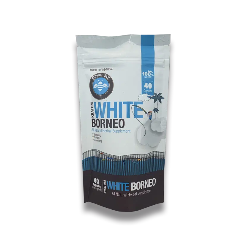 WHITE BORNEO BUMBLE BEE KRATOM | 40CT