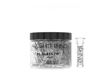 WHITE RHINO XL GLASS TIP JAR | 40CT