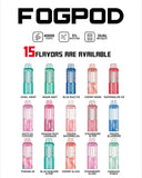 FOGPOD 40,000 PUFFS | 5CT POD | FOGER COMPATIBLE PODS | TEXAS SB2024 COMPLIANT