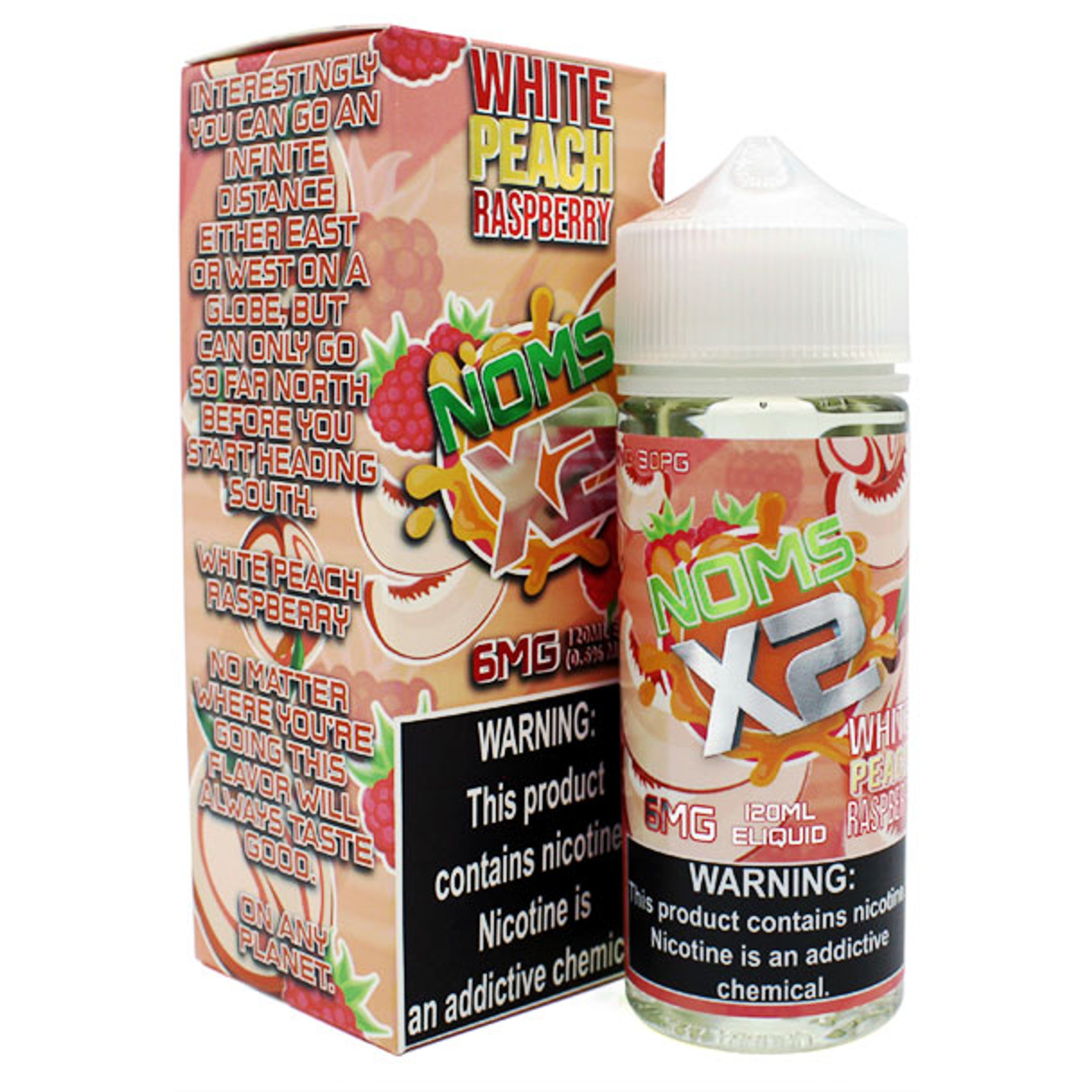 NOMS X2 120 ML VAPE E-JUICE