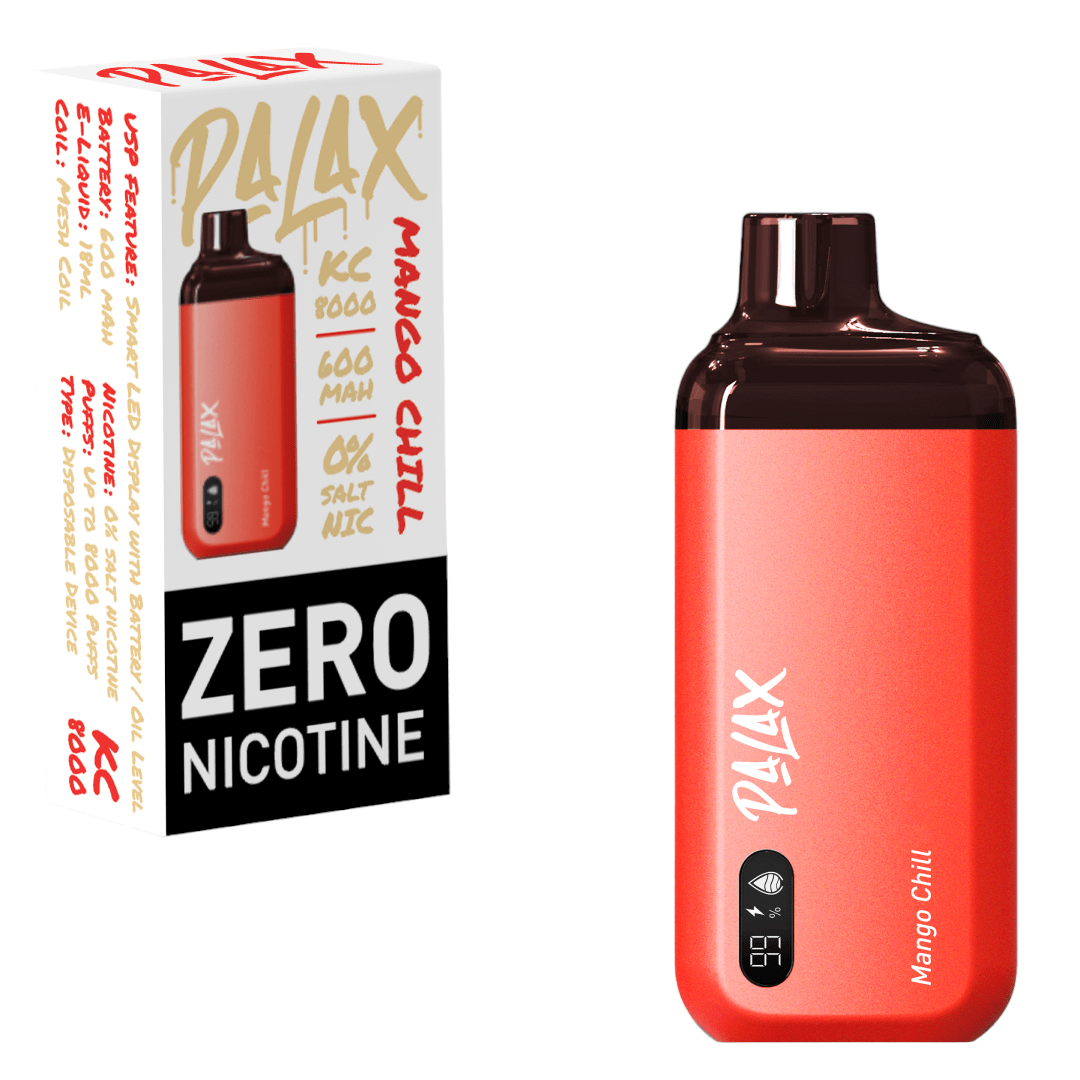 PALAX KC8000 ZERO NICOTINE DISPOSABLE VAPE