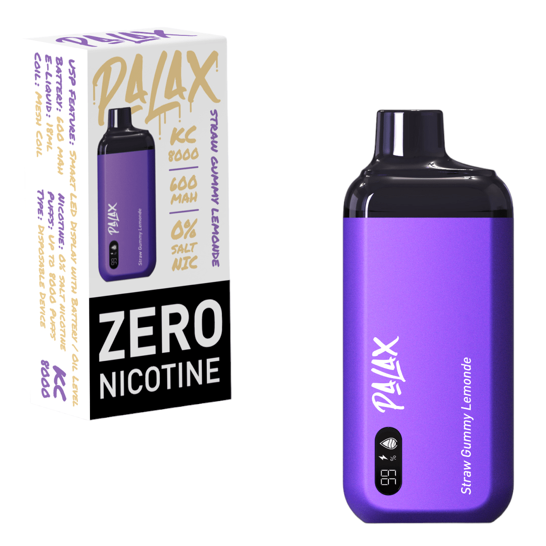 PALAX KC8000 ZERO NICOTINE DISPOSABLE VAPE