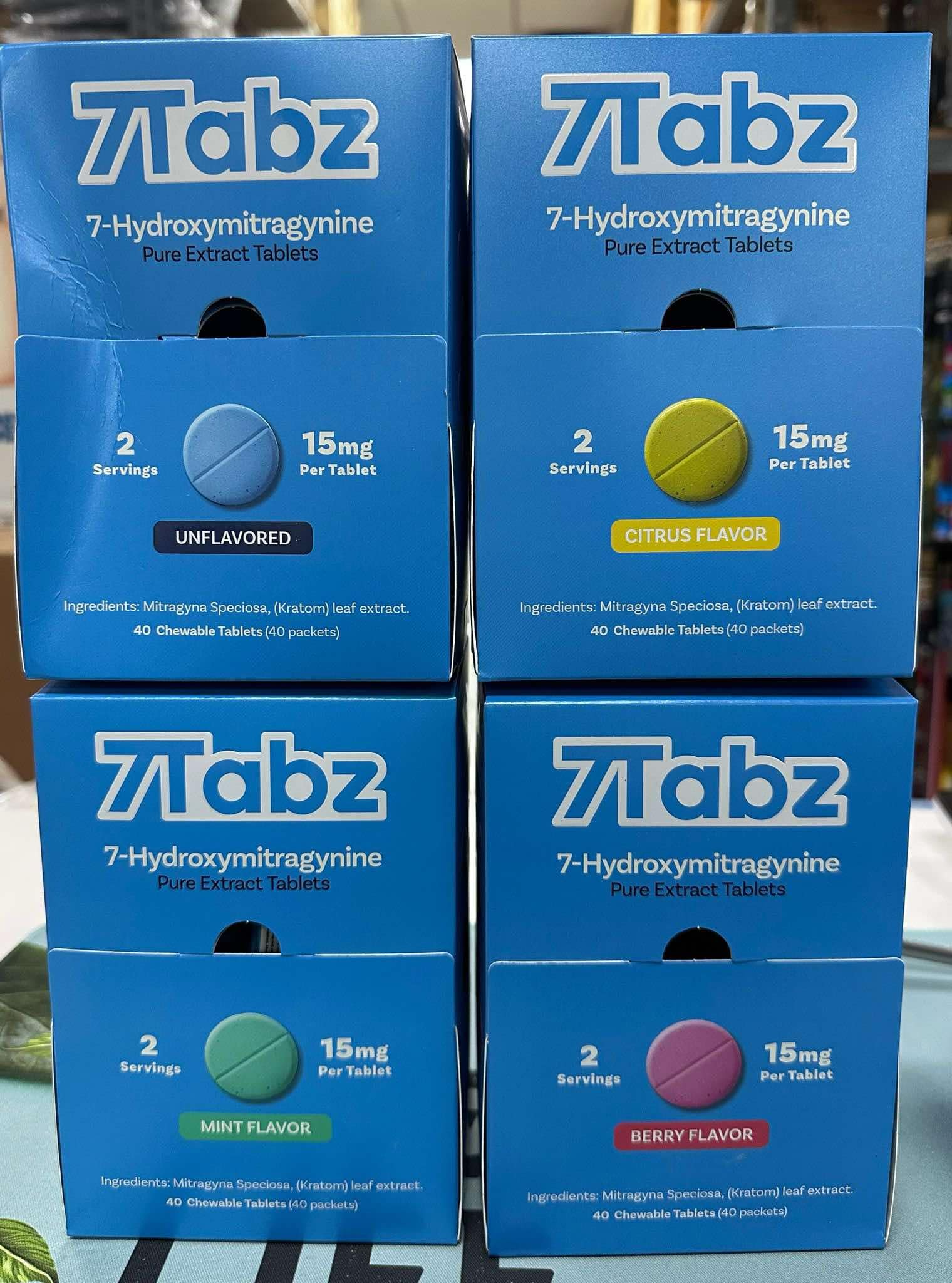 7 TABZ 1CT DISPLAY | 40 PACK