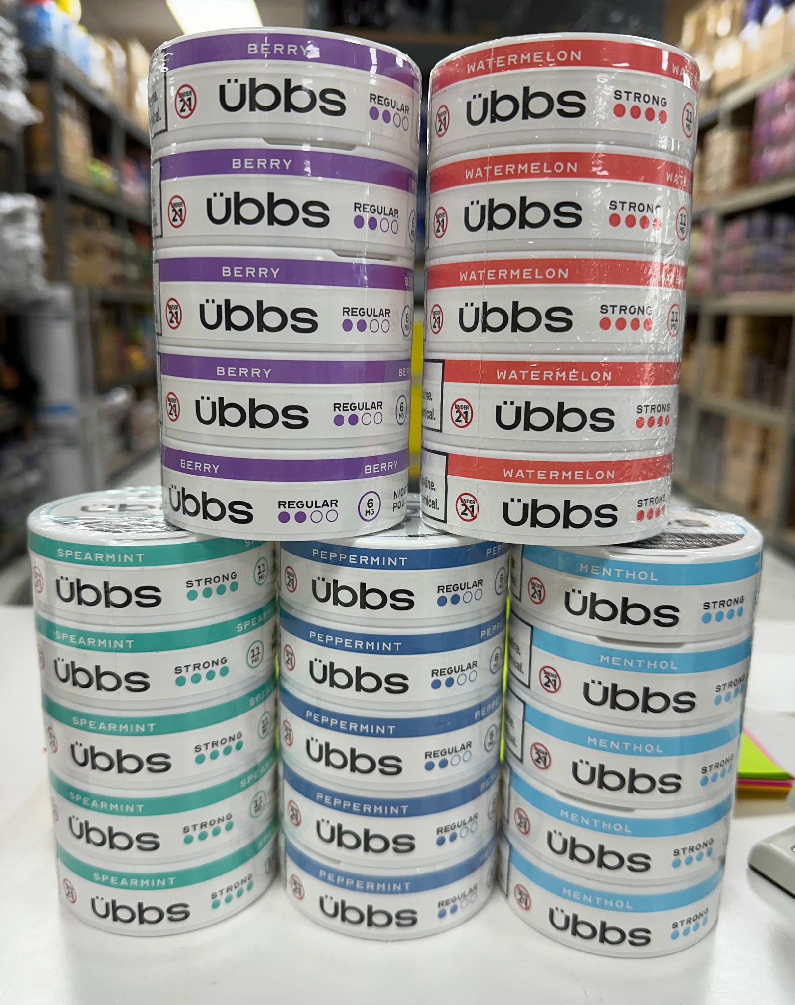 Ubbs Raspberry UBBS NICOTINE POUCHES – EAZY WHOLESALE