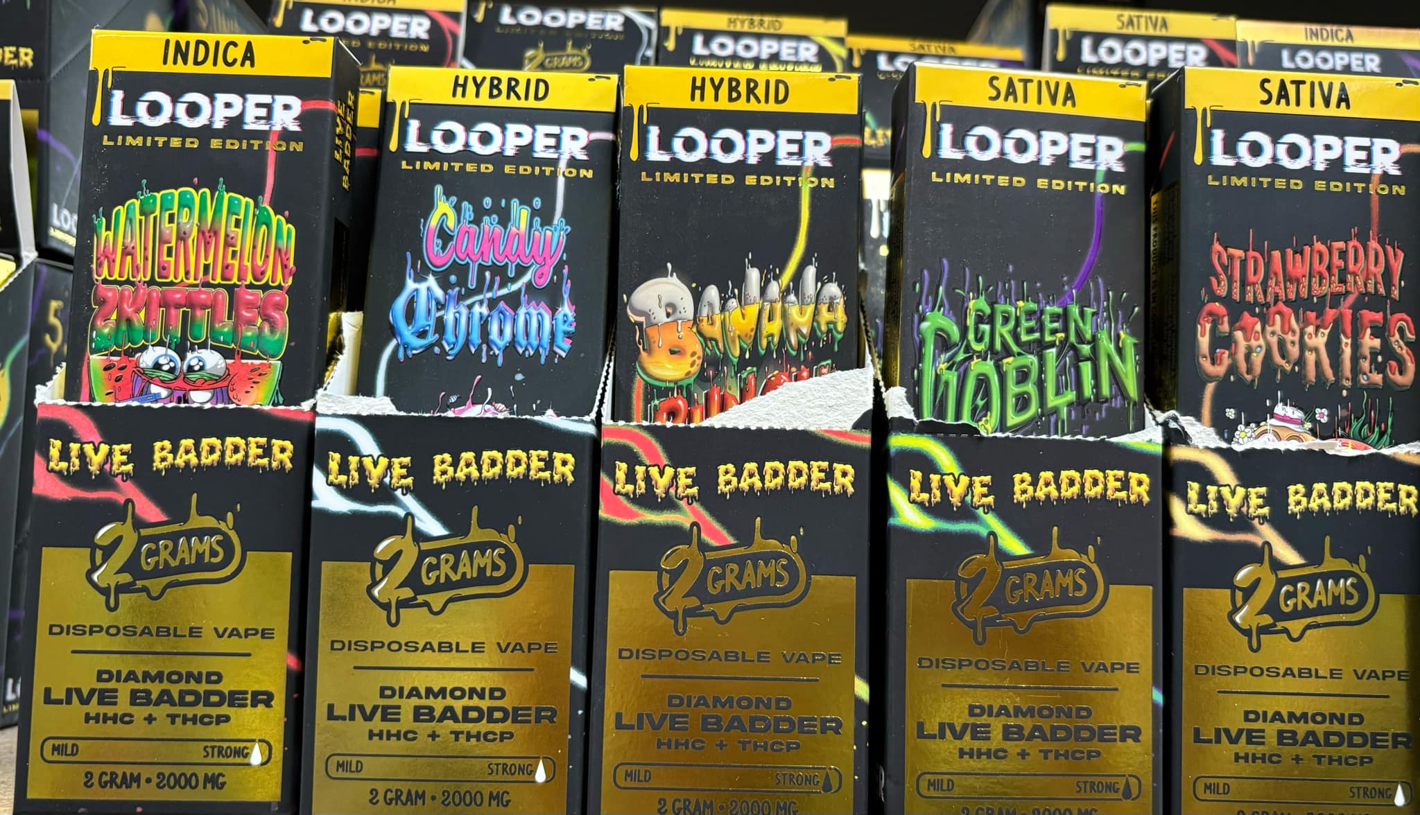 LOOPER DIAMOND LIVE BADDER 2 GRAMS DISPOSABLE VAPE