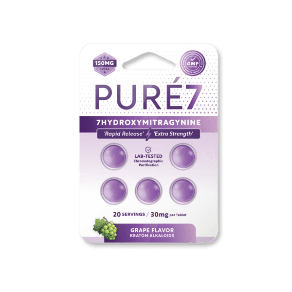 PURE 7 HYDROXYMITRAGYNINE TABLETS