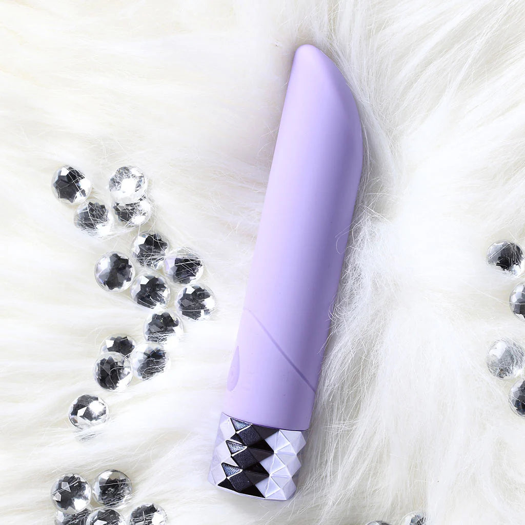 ANGEL CRYSTAL GEMS USB RECHARGABLE 25-FUNCTION BULLET VIBRATOR