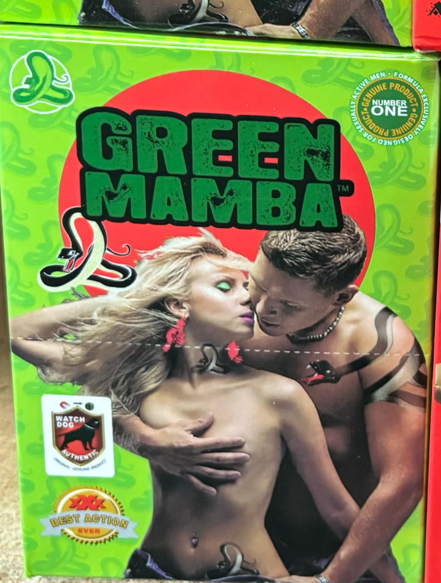 GREEN MAMBA MALE ENHANCEMENT 24 COUNT CAPSULES