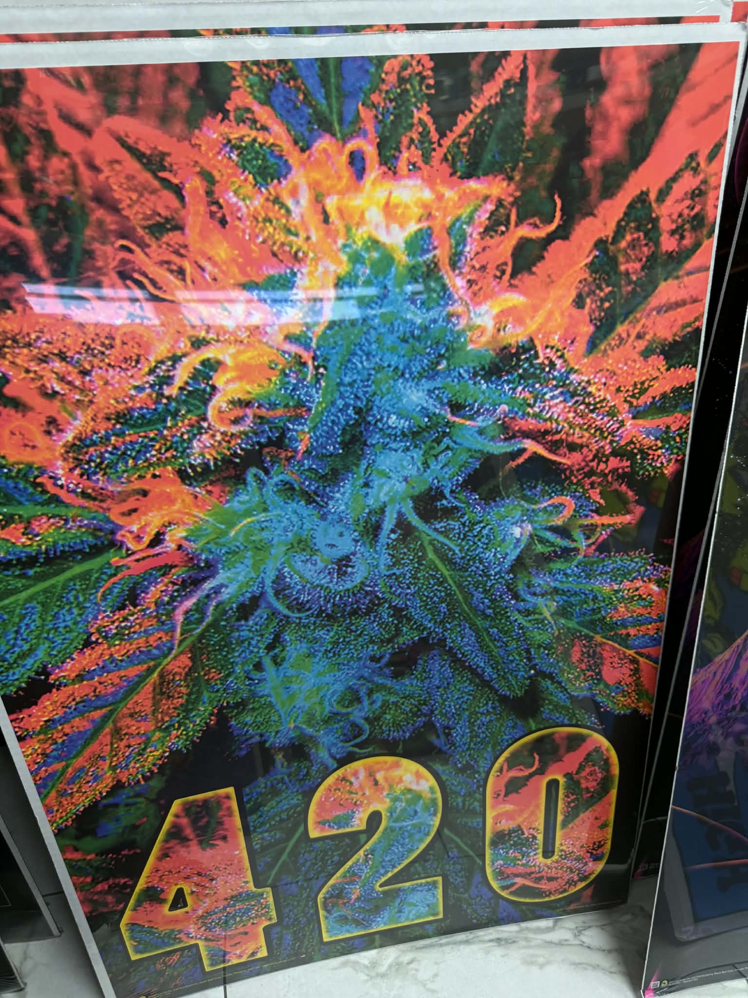 POSTERS WITH CARDBOARD BACK