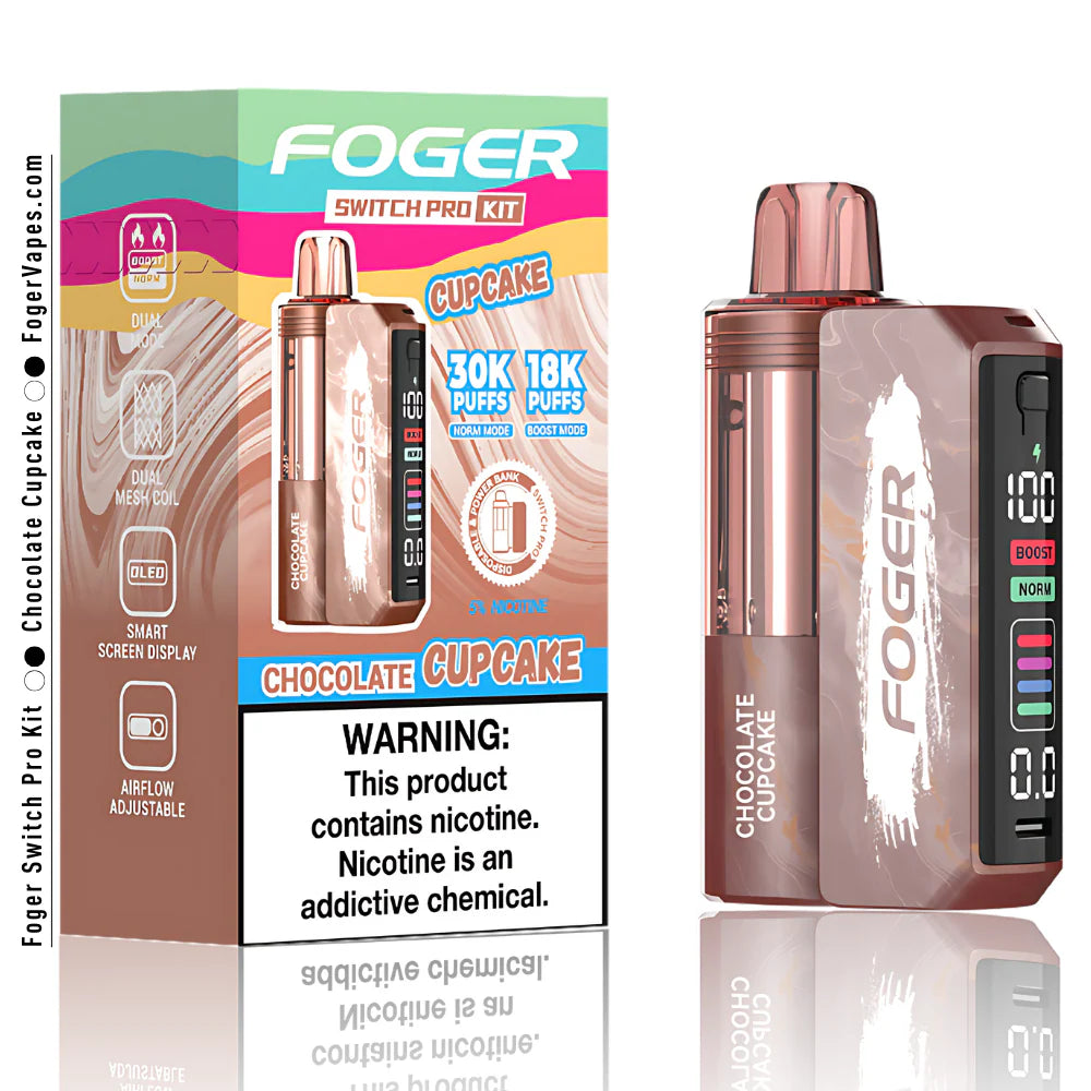 FOGER KIT 30,000 PUFFS DISPOSABLE VAPE | 5 CT (TEXASSB2024COMPLIANT)