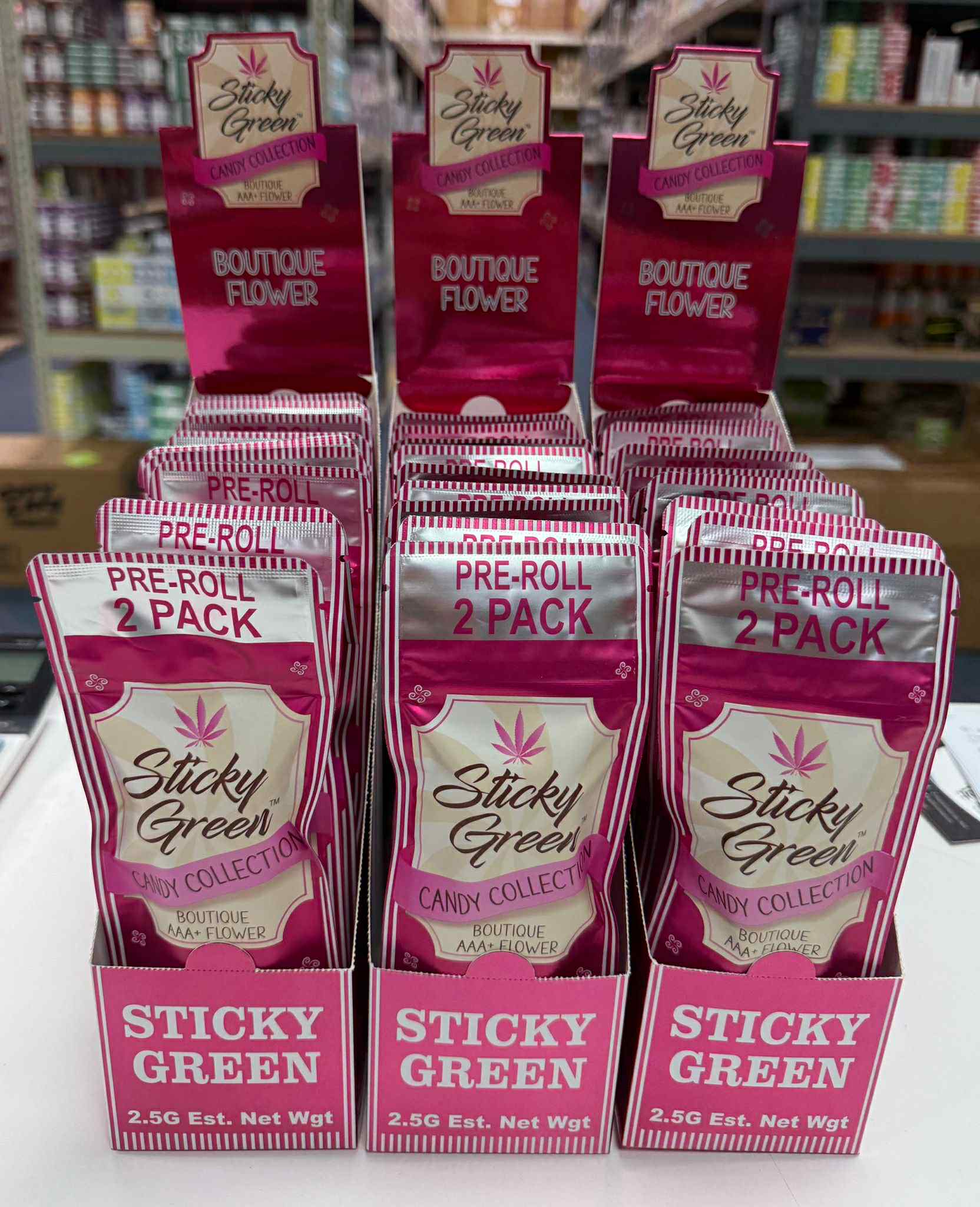 STICKY GREEN CANDY COLLECTION PRE-ROLLS | 2 CT