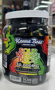 KANNA BOSS SOUR WEDGE DUOS GUMMIES 30CT