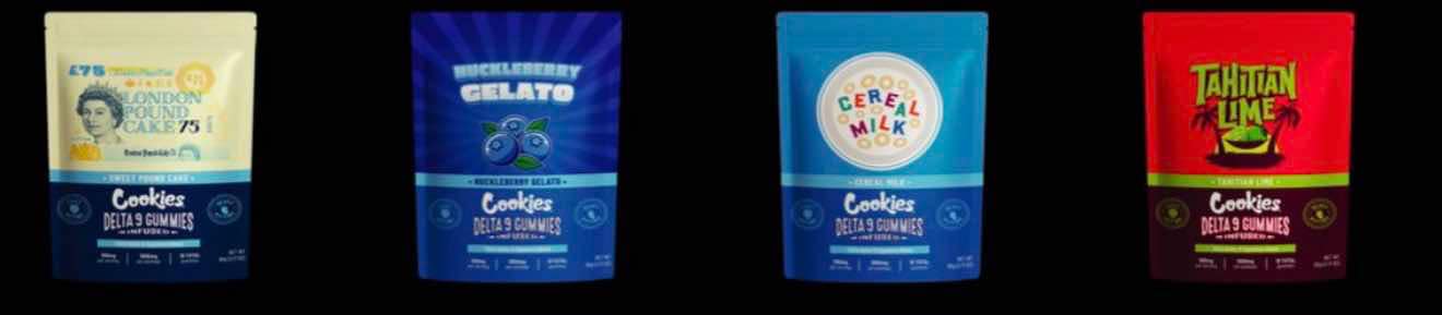 COOKIES THC-A D9 INFUSED 1000MG GUMMIES | 10 CT