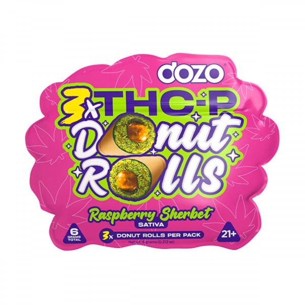 DOZO THC-P DONUT PRE-ROLLS | 3 CT