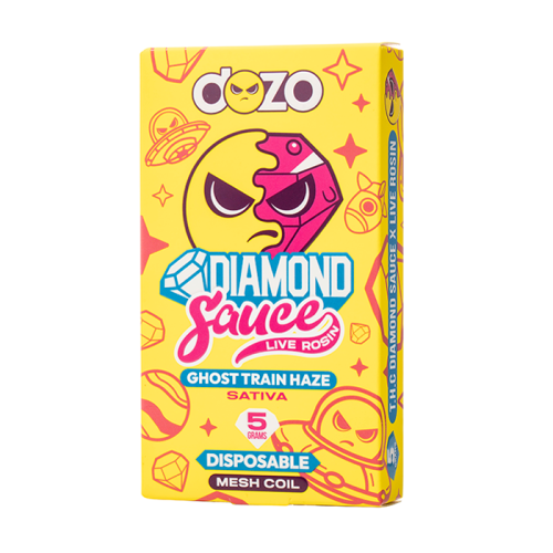 DOZO DIAMOND SAUCE LIVE ROSIN 5 GRAM DISPOSABLE
