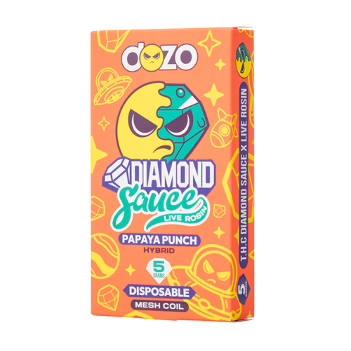 DOZO DIAMOND SAUCE LIVE ROSIN 5 GRAM DISPOSABLE