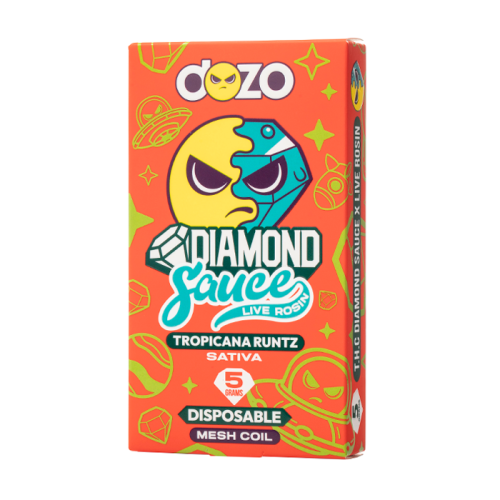 DOZO DIAMOND SAUCE LIVE ROSIN 5 GRAM DISPOSABLE