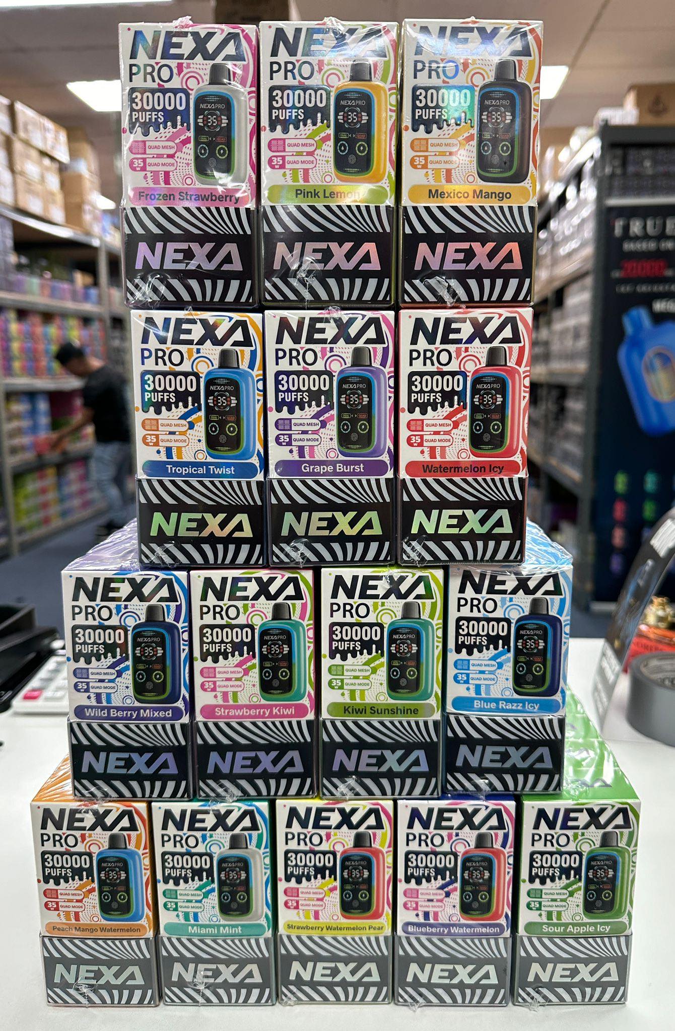 NEXA PRO 30,000 PUFFS DISPOSABLE VAPE | 5PACK