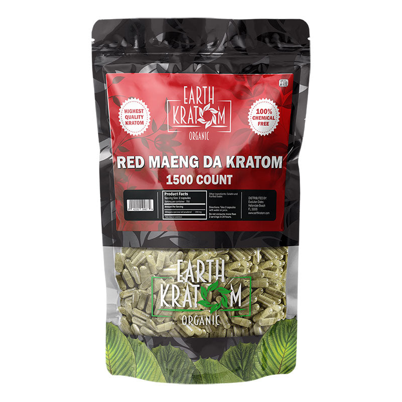 EARTH KRATOM RED MAEND DA