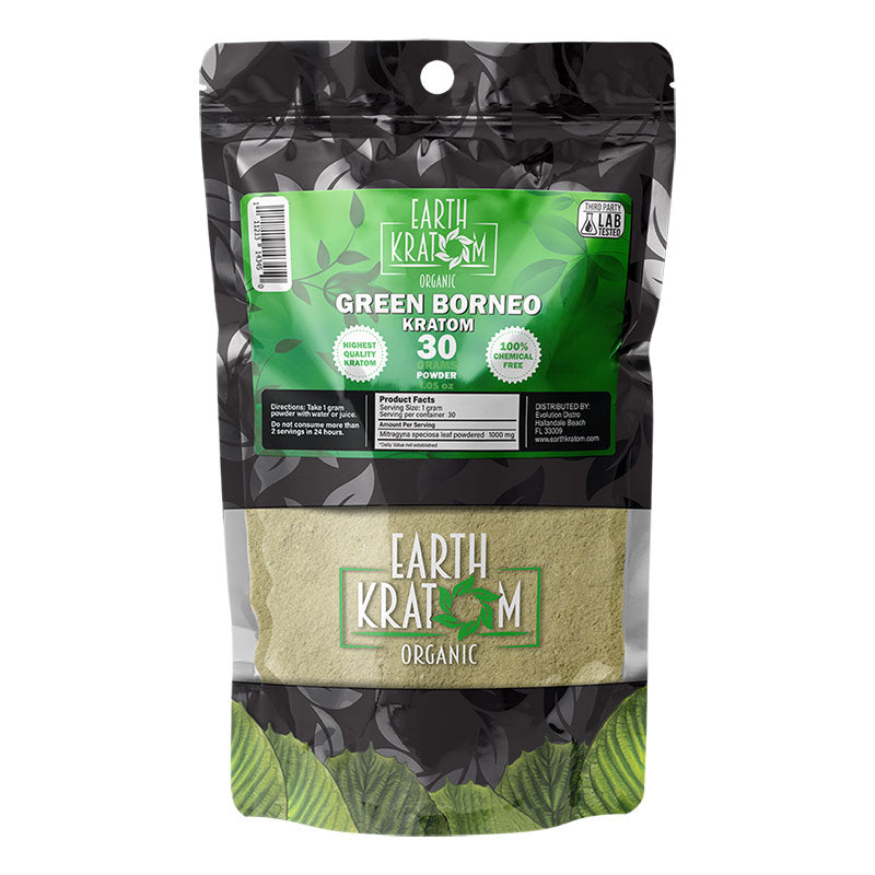 EARTH KRATOM GREEN BORNEO