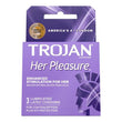 Trojan her pleasure purple condom
