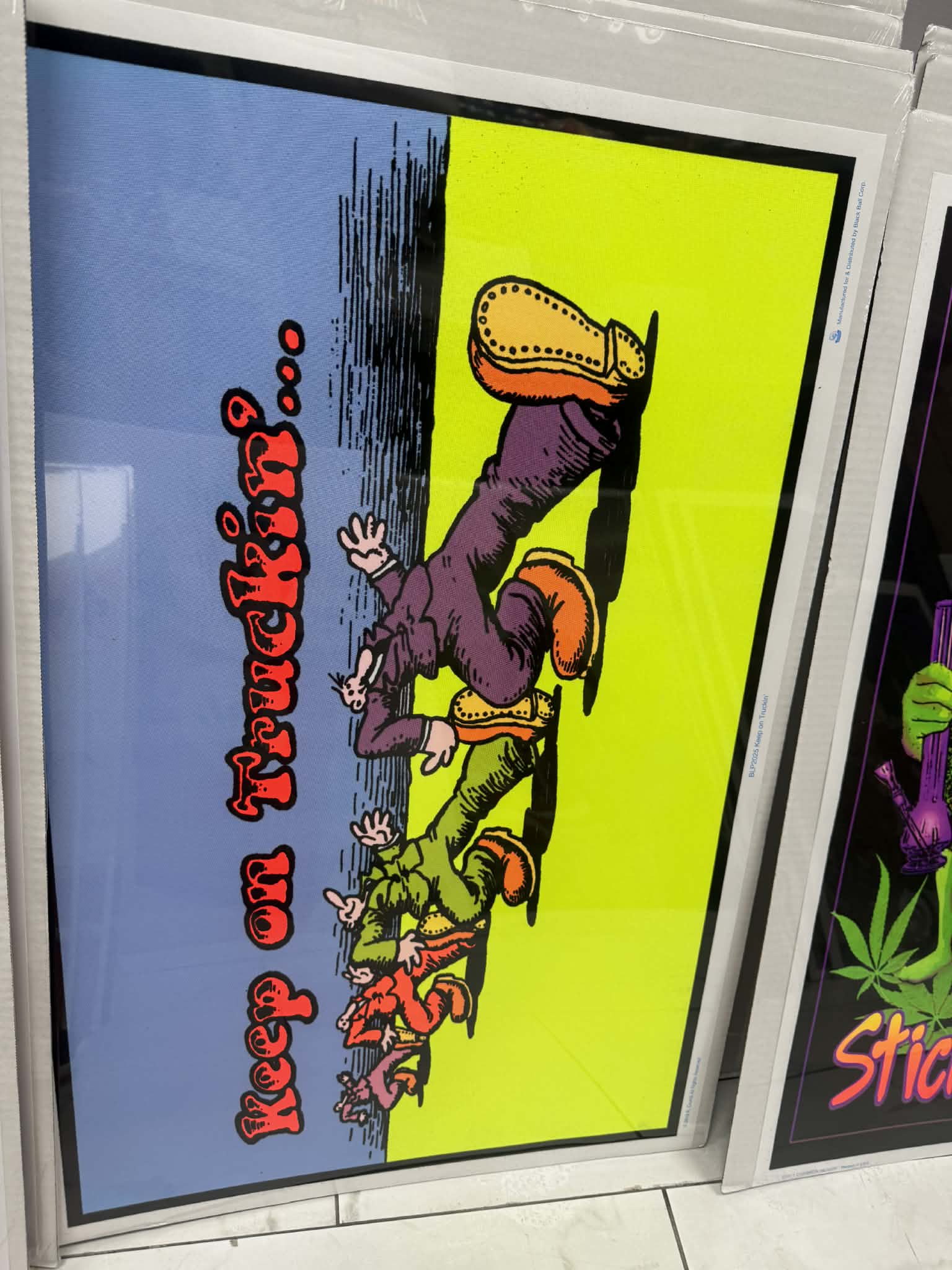 POSTERS WITH CARDBOARD BACK