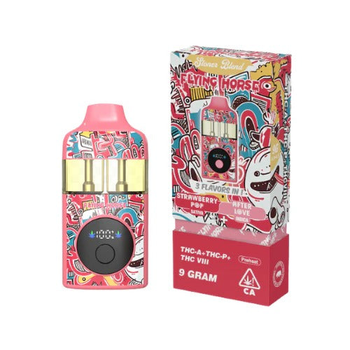 FLYING HORSE 3 IN 1 DISPOSABLE VAPE | 9G