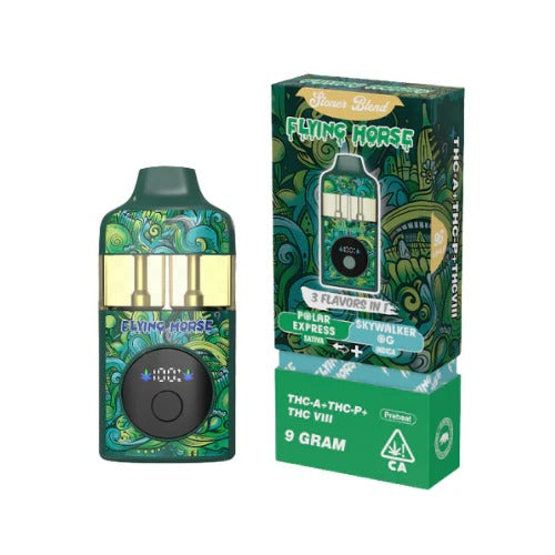 FLYING HORSE 3 IN 1 DISPOSABLE VAPE | 9G