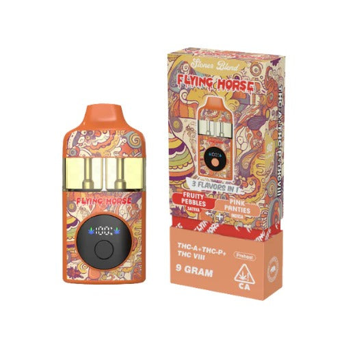 FLYING HORSE 3 IN 1 DISPOSABLE VAPE | 9G