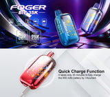 FOGER BIT DISPOSABLE VAPE 35K PUFFS 5% NIC | 5CT - NOT FOR SALE TO TEXAS CUSTOMERS