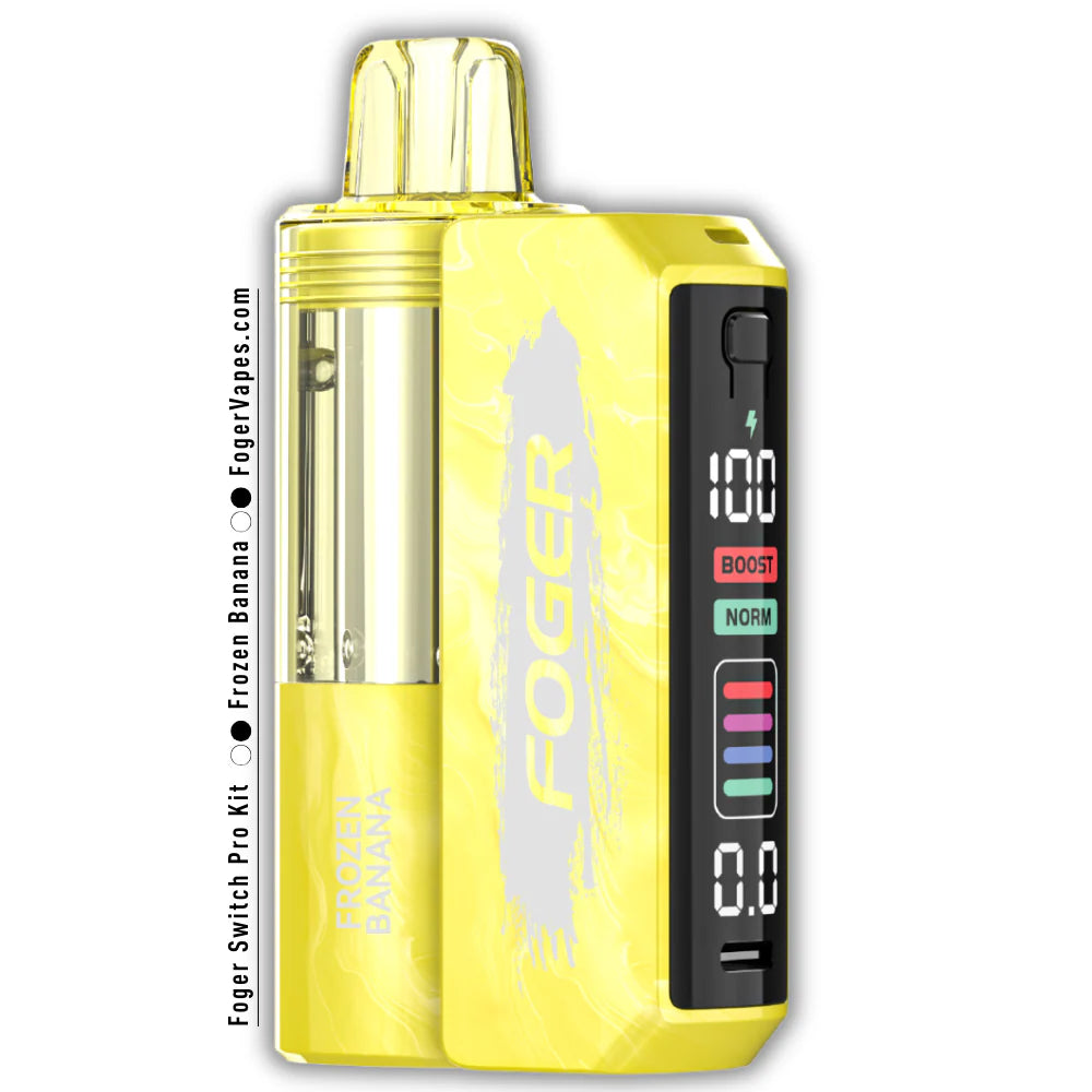 FOGER SWITCH PRO KITS 30,000 PUFFS DISPOSABLE VAPE KIT |  5CT - NOT FOR SALE TO TEXAS CUSTOMERS