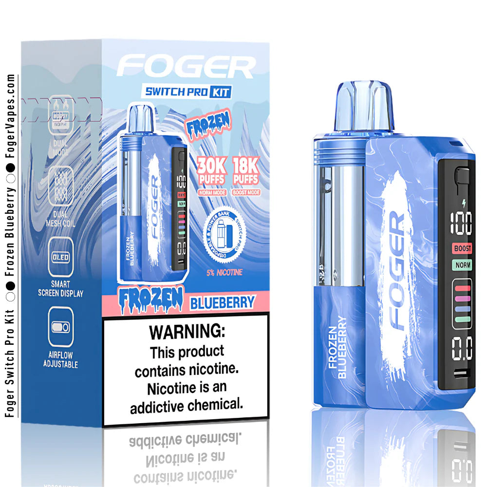 FOGER KIT 30,000 PUFFS DISPOSABLE VAPE | 5 CT (TEXASSB2024COMPLIANT)