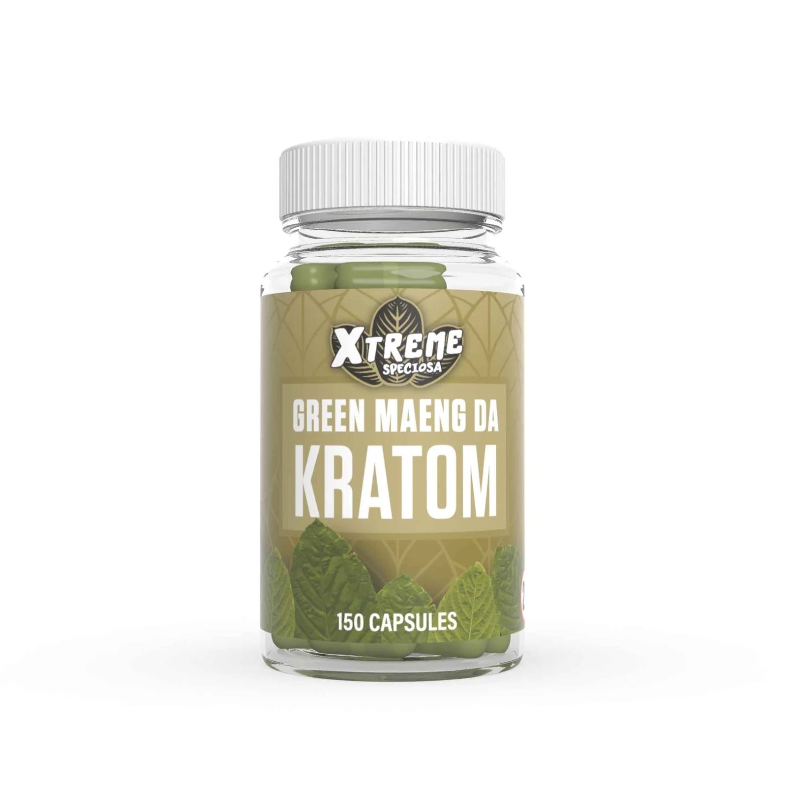 XTREME SPECIOSA GREEN MAENG DA KRATOM | 150 CAPSULES