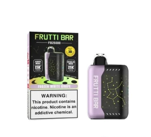 FRUTTI BAR FB25000 PUFFS DISPOSABLE VAPE 5 PACK
