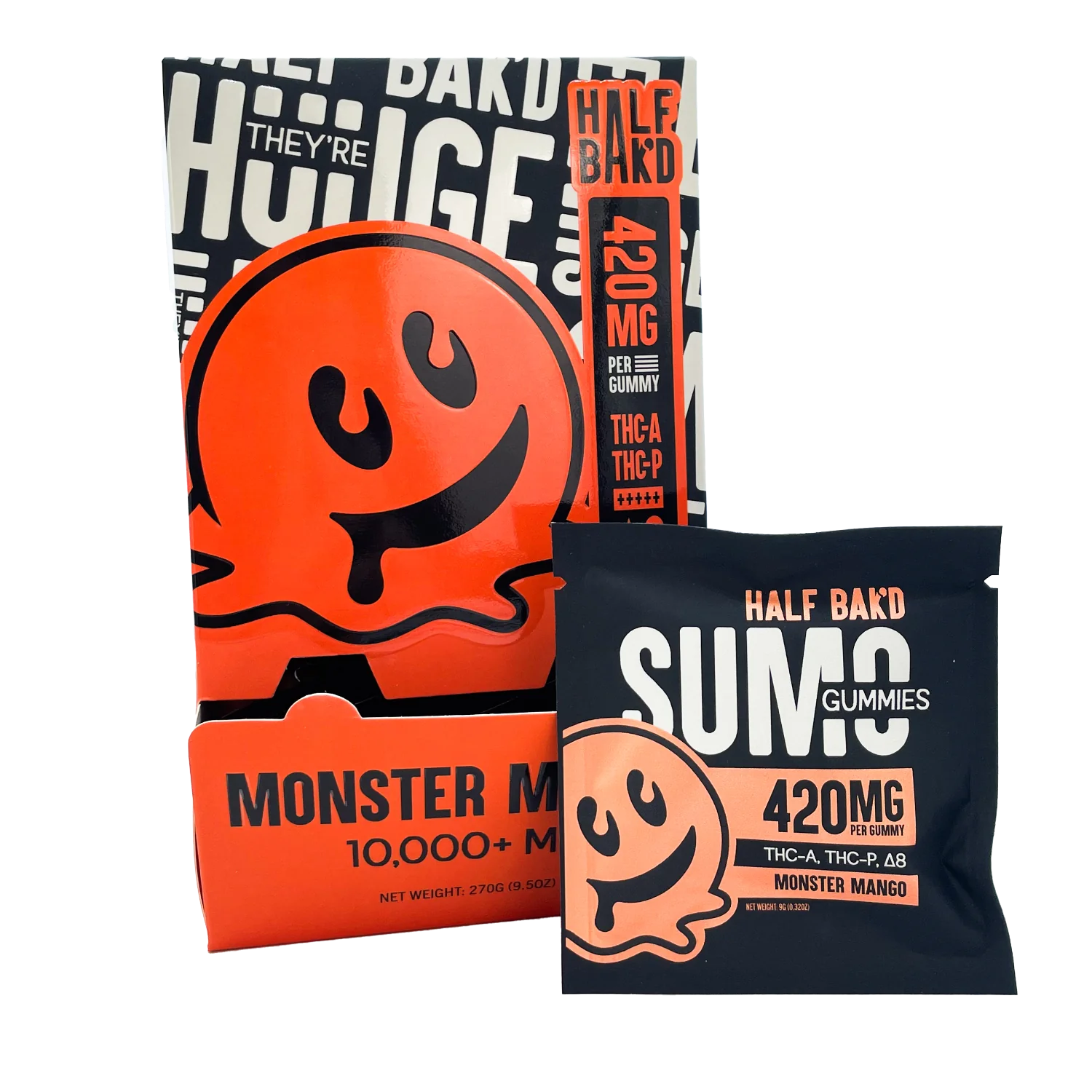 HALF BAK'D SUMO GUMMIES DISPLAY BOX | 30CT