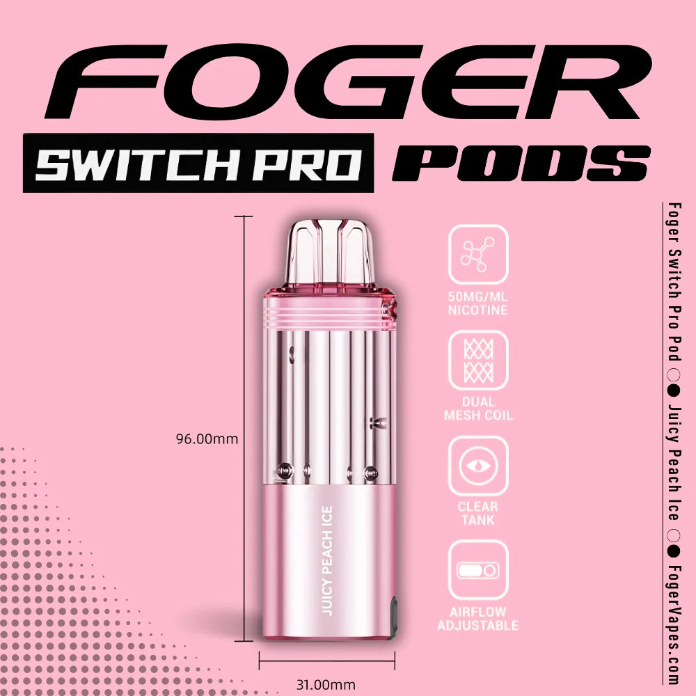 FOGER SWITCH PRO 30,000 PUFFS VAPE POD | 5CT