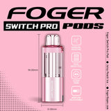 FOGER SWITCH PRO 30,000 PUFFS VAPE POD | 5CT
