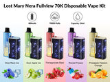 LOST MARY NERA 70K PUFFS DISPOSABLE VAPE KIT | 5CT (TEXAS COMPLIANT SB2024)