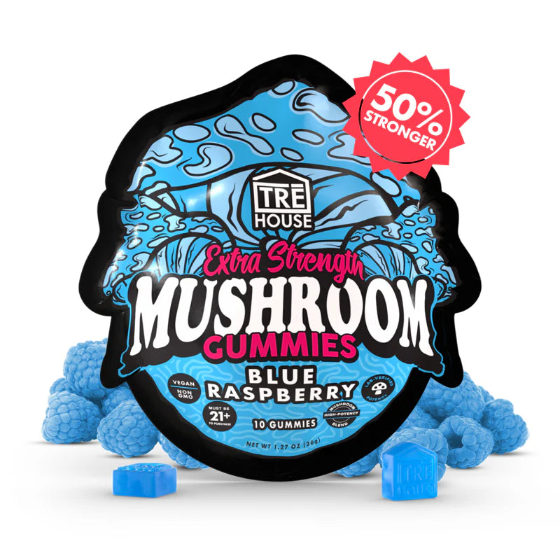 TRE HOUSE EXTRA STRENGTH MAGIC MUSHROOM GUMMIES | 10 CT