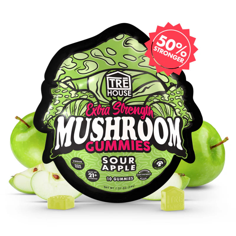 TRE HOUSE EXTRA STRENGTH MAGIC MUSHROOM GUMMIES | 10 CT