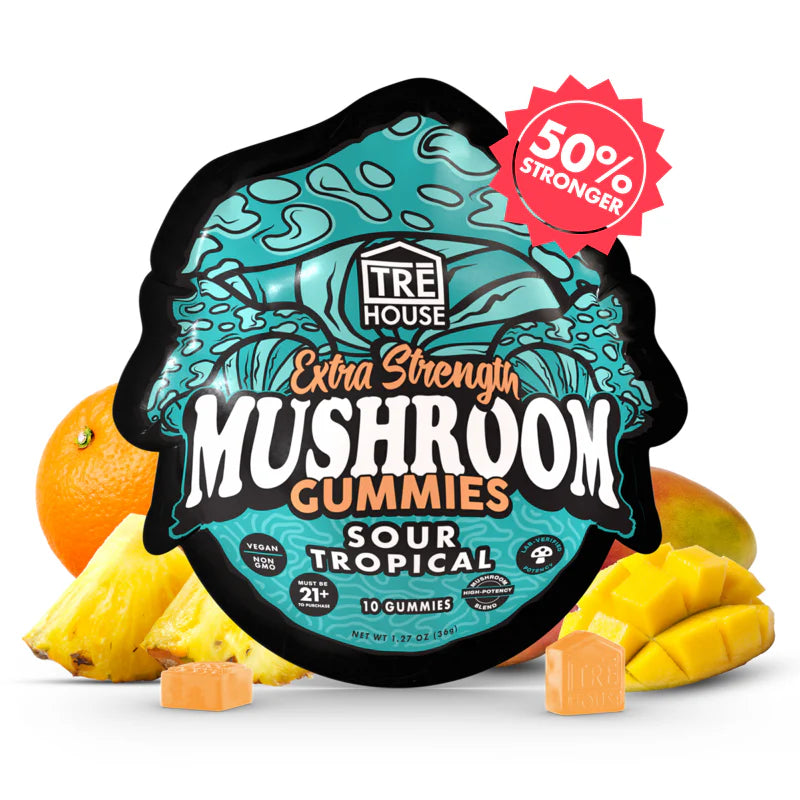 TRE HOUSE EXTRA STRENGTH MAGIC MUSHROOM GUMMIES | 10 CT