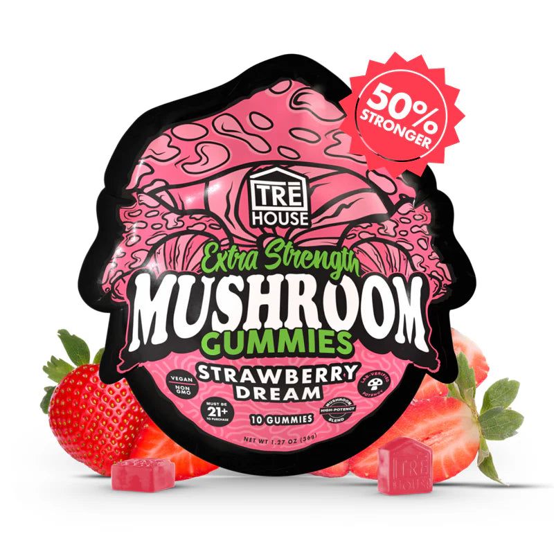 TRE HOUSE EXTRA STRENGTH MAGIC MUSHROOM GUMMIES | 10 CT