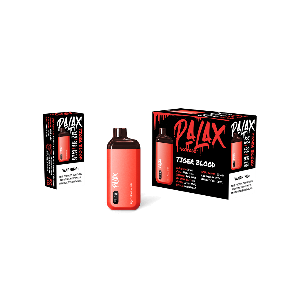 PALAX KC8000 DISPOSABLE VAPE | 5 PACK | 5% NIC